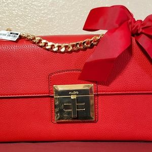 Red ALDO purse